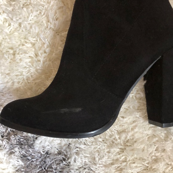 ASOS Wide Leg Stretch Over the Knee Boots - Picture 5 of 7